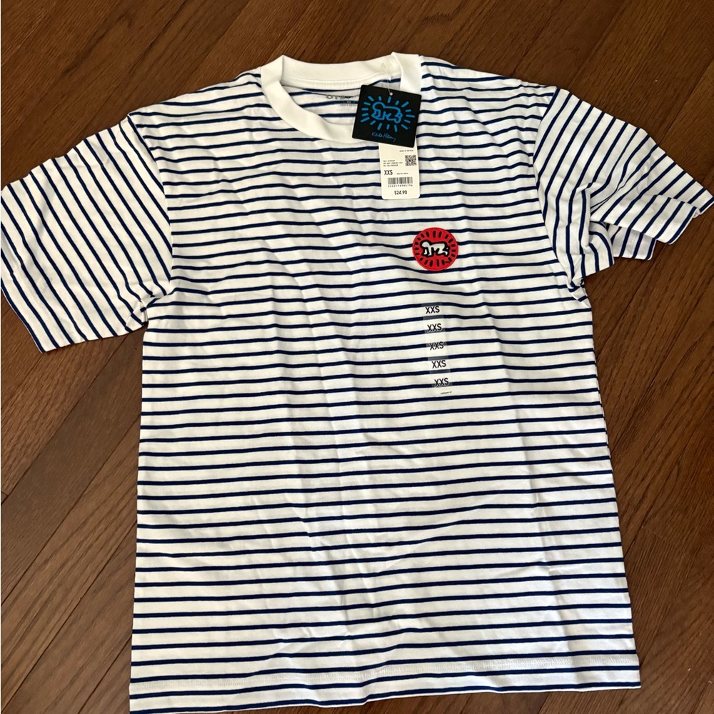 Blue Zoo Striped Short Sleeve Tee